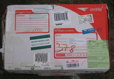 Paket aus Thailand